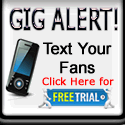 Gig Alert! Mobile Text Your Fans When You're Playing Out